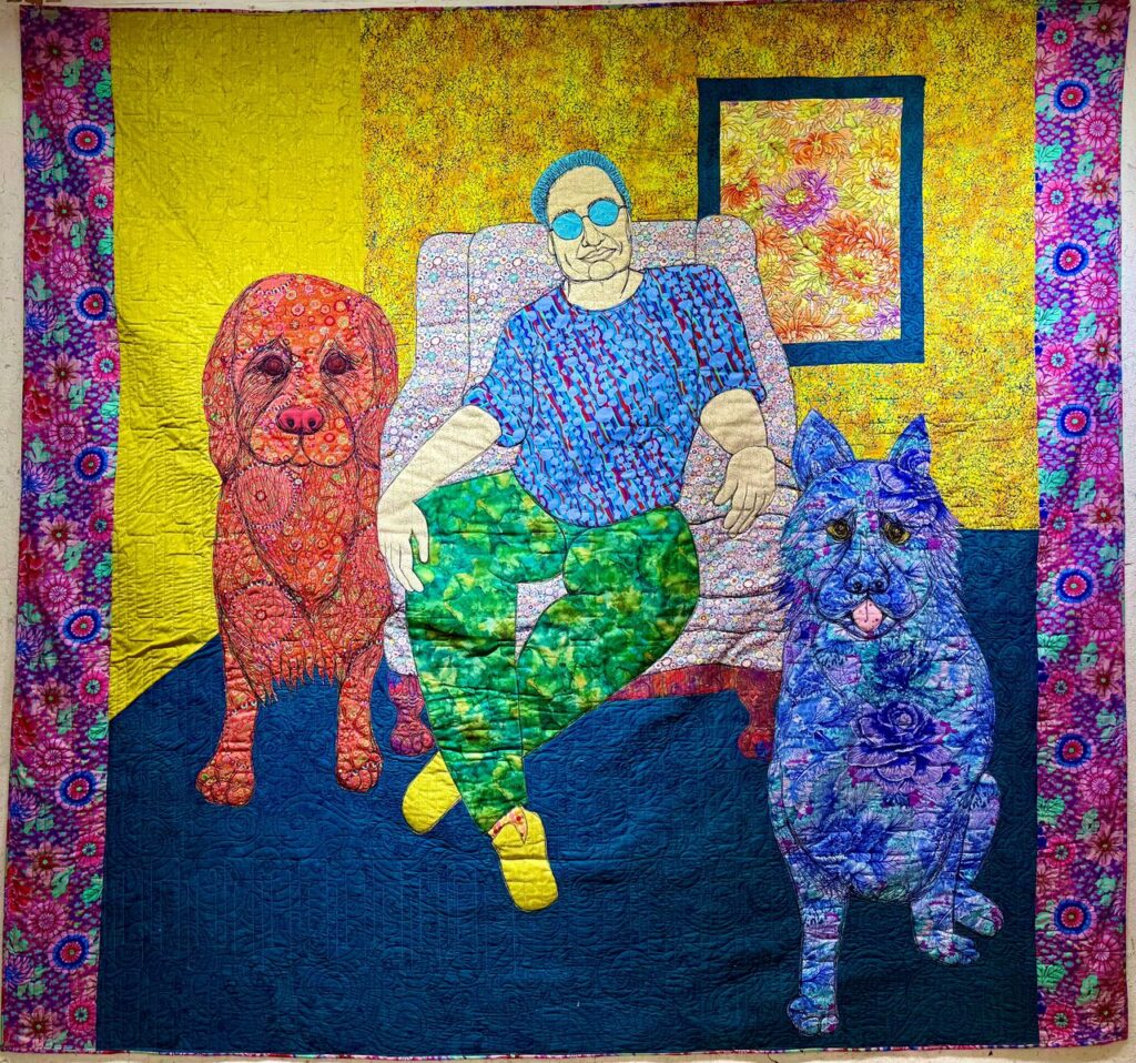 HARVEY FIERSTEIN TO HAVE FIRST-EVER PUBLIC EXHIBITION OF HIS HANDMADE QUILTS AT THE KELLER TAVERN MUSEUM & HISTORY CENTER