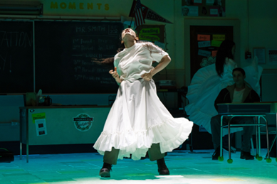 NEW PRODUCTION PHOTOS RELEASED OF CHIARA AURELIA IN “JOHN PROCTOR IS THE VILLAIN”