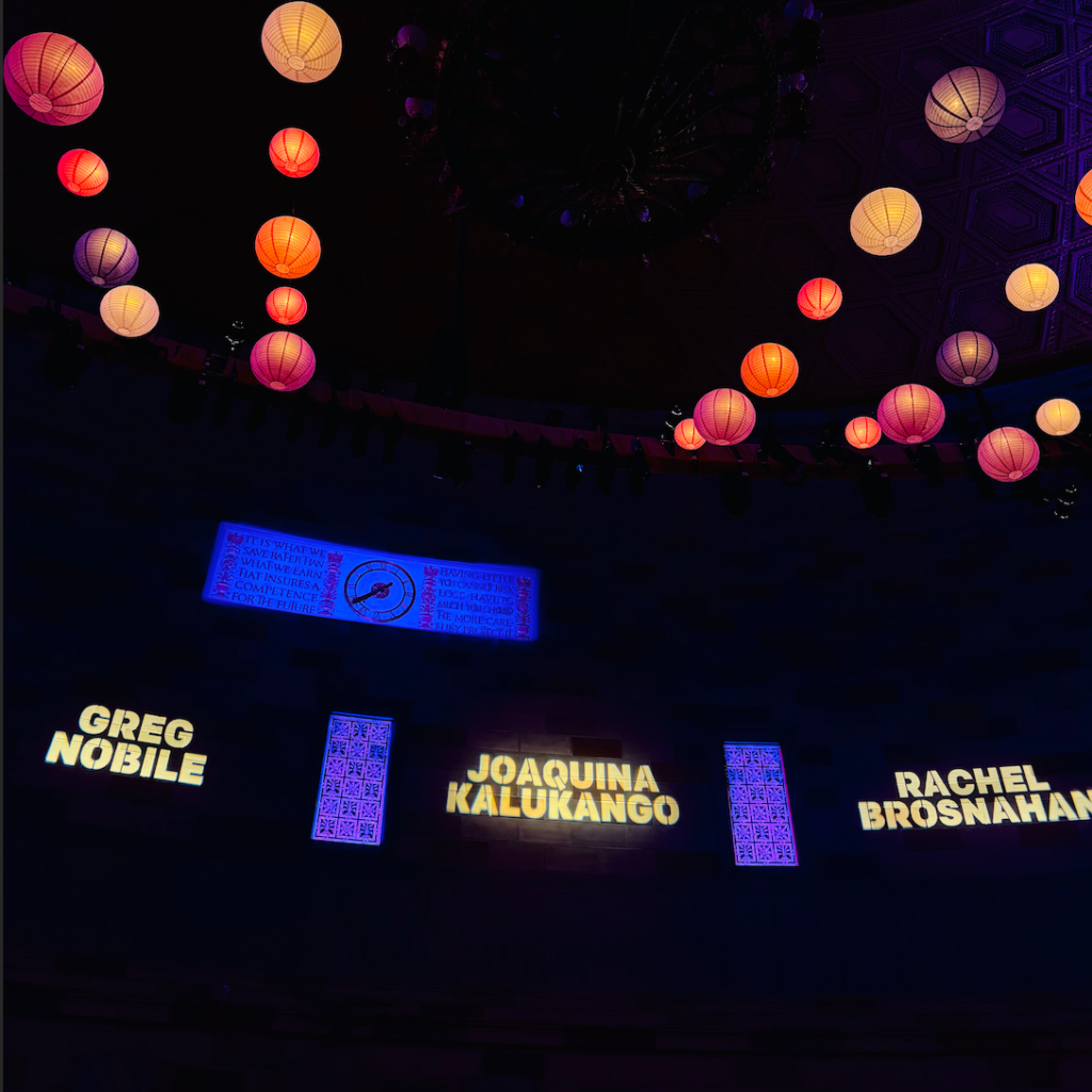 NYTW Gala celebrating the incredible Greg Nobile, Joaquina Kalukango and Rachel Brosnahan.