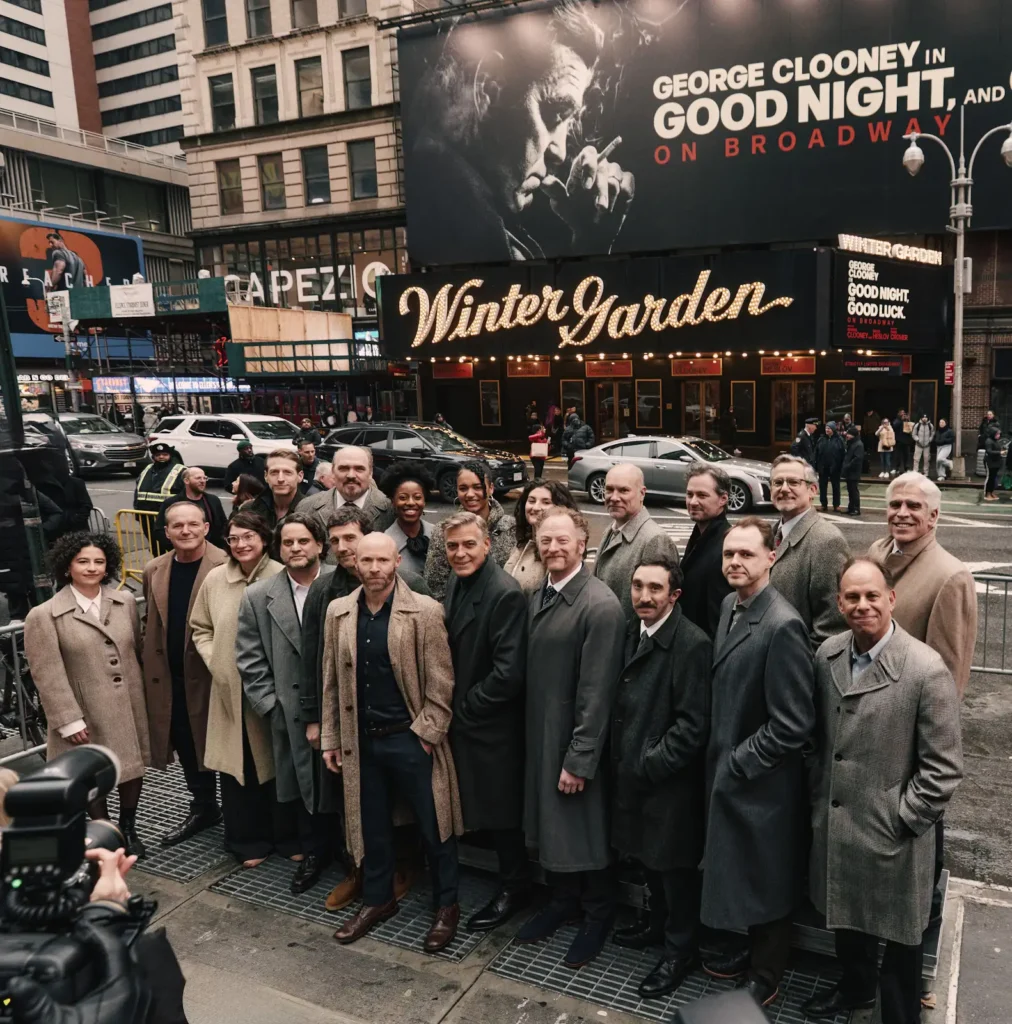 COMPLETE CAST ANNOUNCED FOR GOOD NIGHT, AND GOOD LUCK — ON BROADWAY