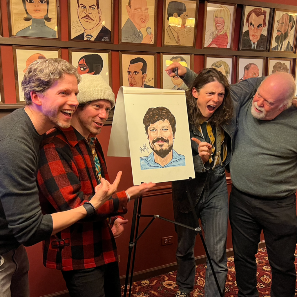 Swept Away reunion for JGJs Sardi’s portrait unveiling.