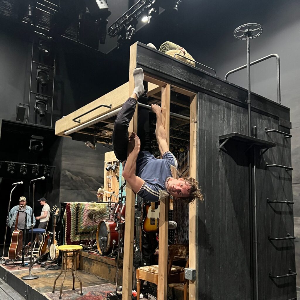 The very alive Dead Outlaw, Tony award nominee Andrew Durand.