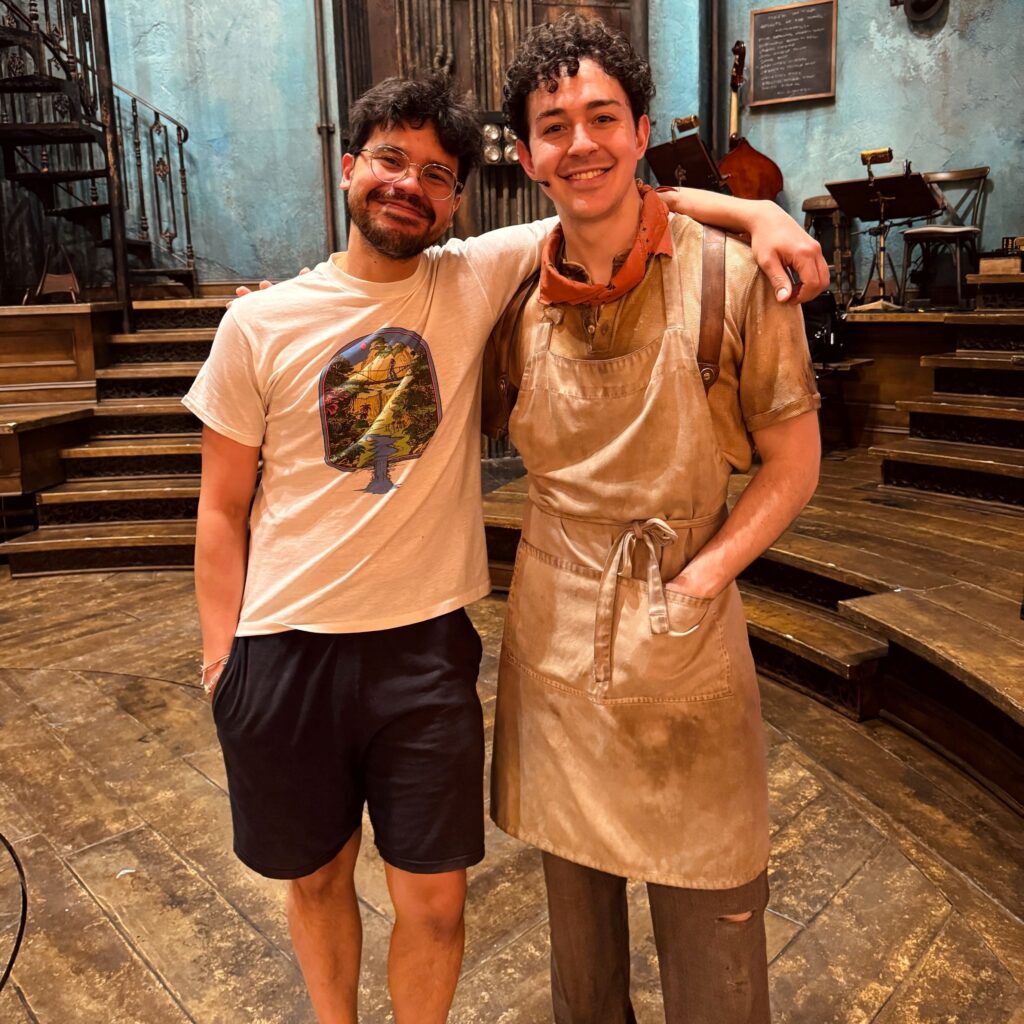 Passing the Orpheus torch.