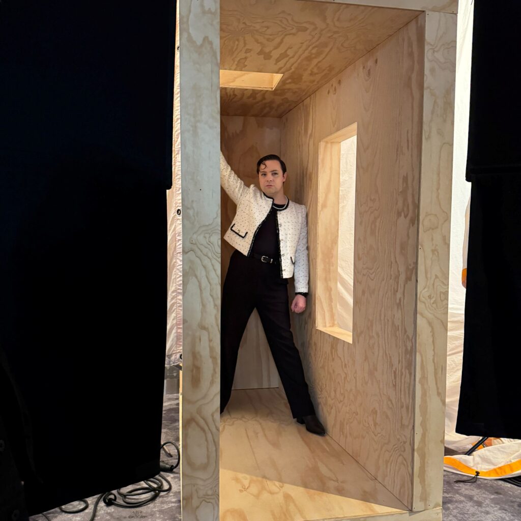 Hester Leggatt out and about!