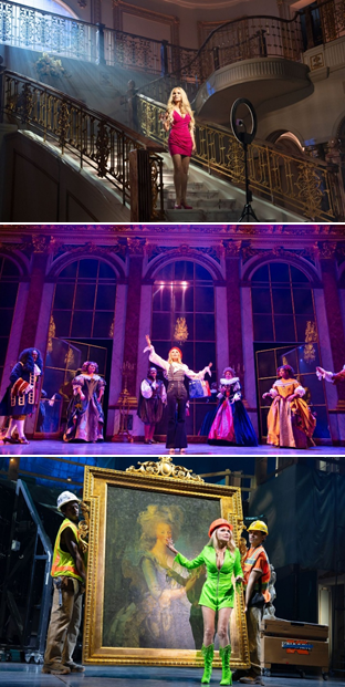 FIRST LOOK AT KRISTIN CHENOWETH IN “THE QUEEN OF VERSAILLES,” PERFORMANCES BEGIN TONIGHT!