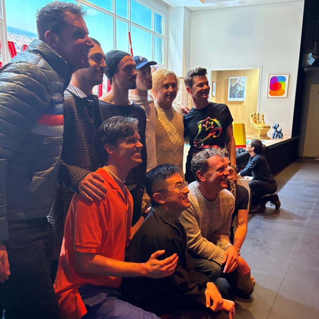 Bowen Yang takes a break from Wicked Week to join Matt Rogers and Chris Colfer post-show at Messy White Gays.