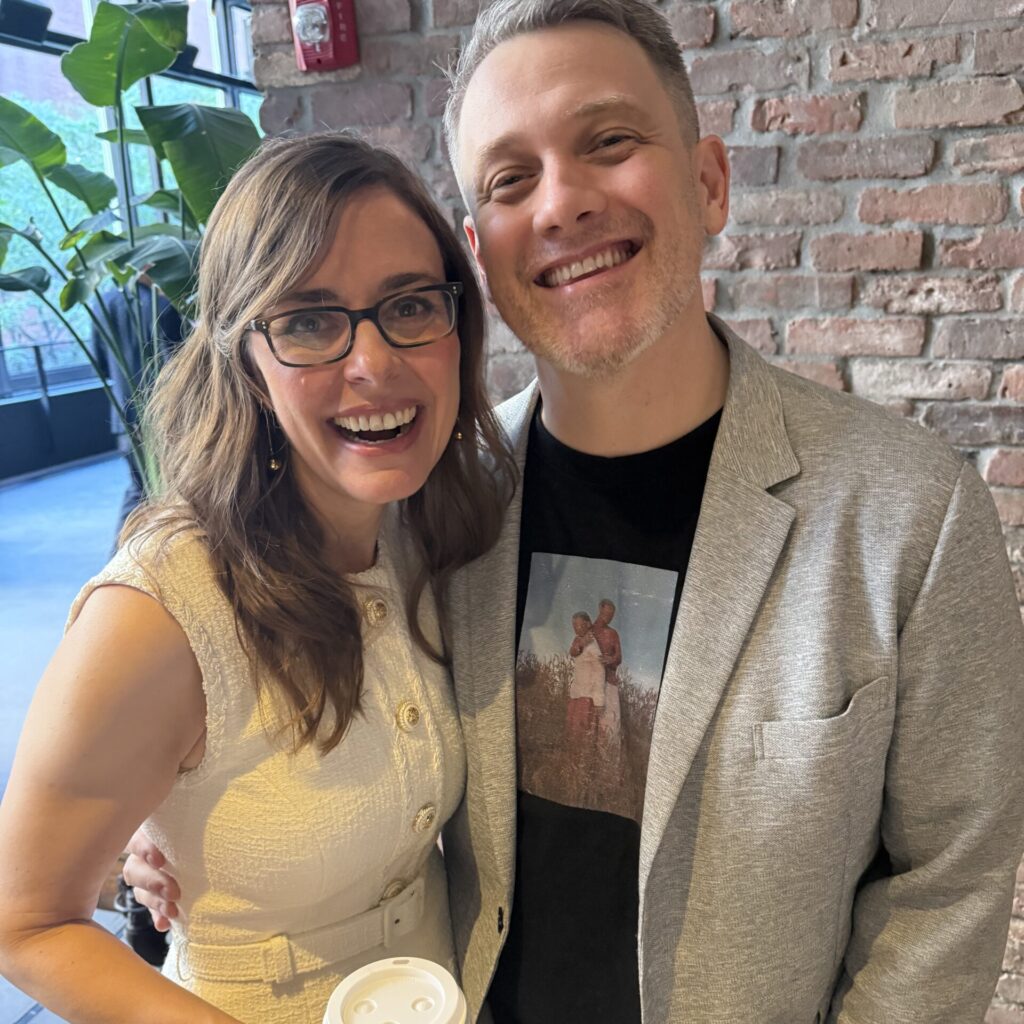 Two of the season’s fearless leaders: Lear deBessonet and Michael Arden.