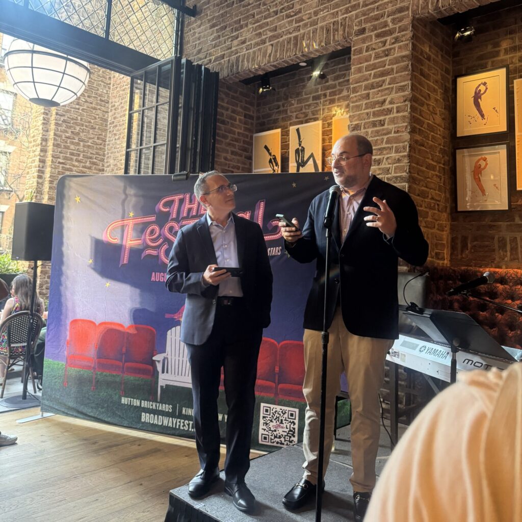 David Schwartz and Josh Saltman celebrate The Festival at Rosevale Cocktail Room at CIVILIAN